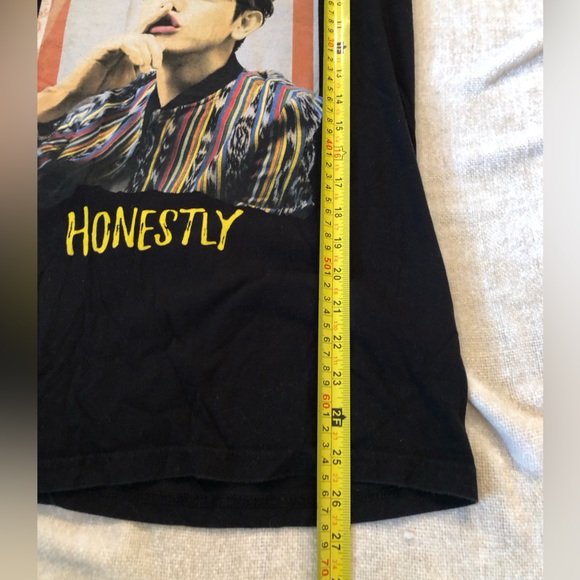 Eric Nam 2018 tour short sleeve tee, black t-shirt - Picture 2 of 11
